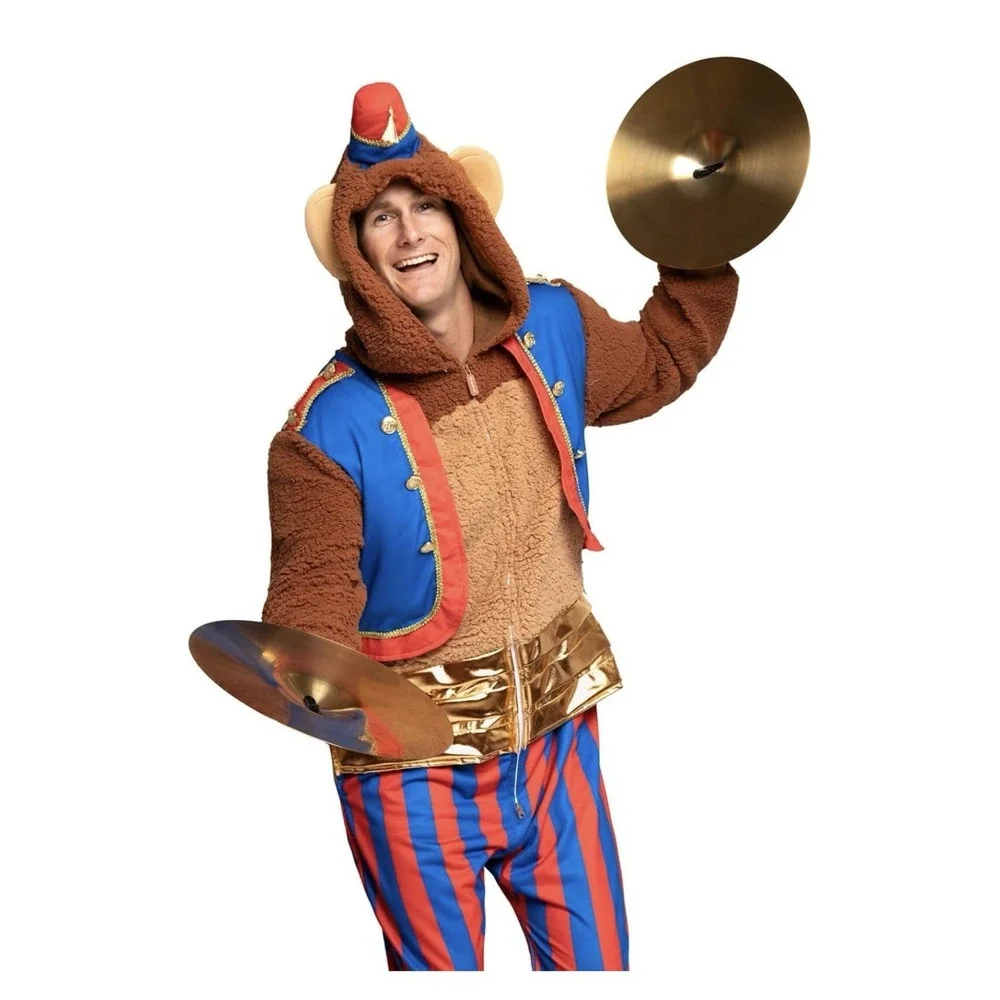 Tipsy Elves‎ Clapping Monkey Costume Size Large
